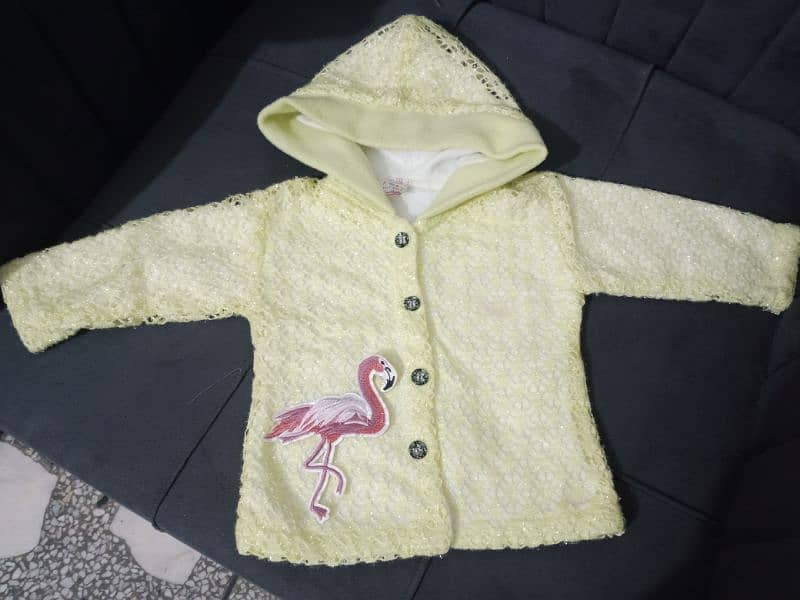 1 year baby suit in fleece stuff 6