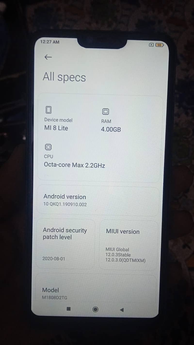 REDMI 8 LITE, PTA APPROVED, 4/64 0