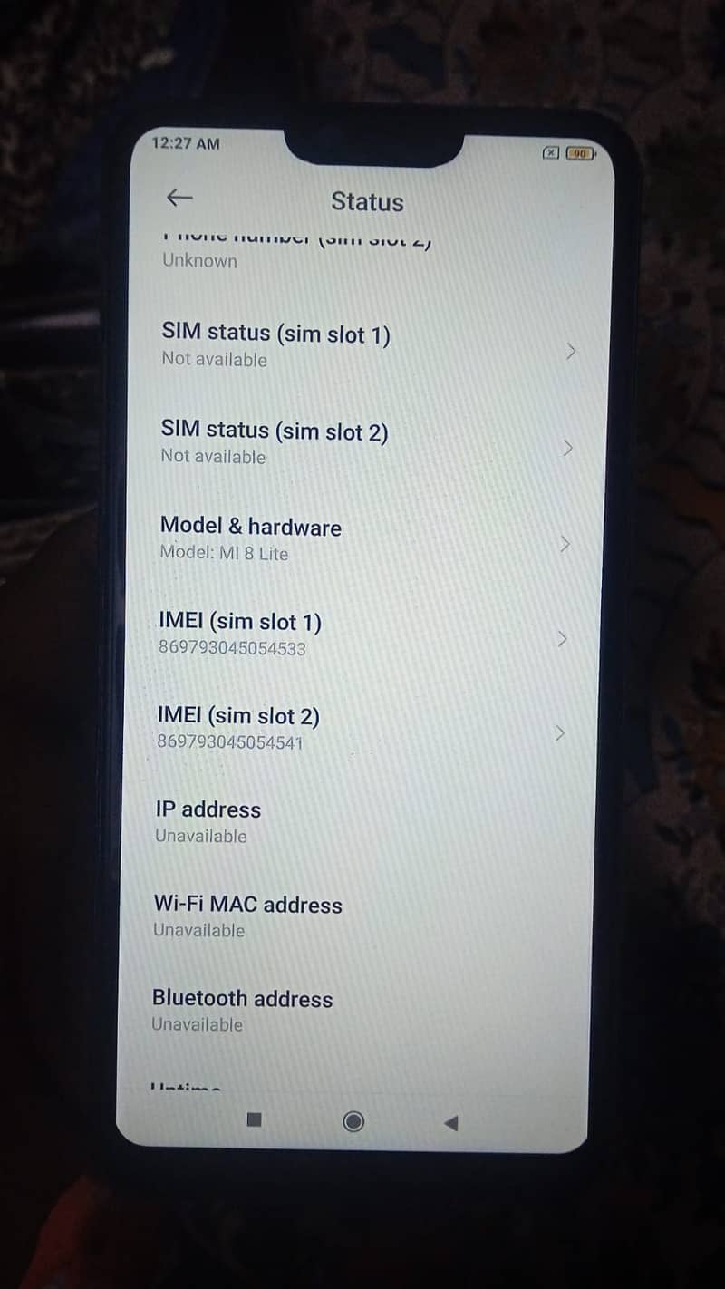 REDMI 8 LITE, PTA APPROVED, 4/64 4