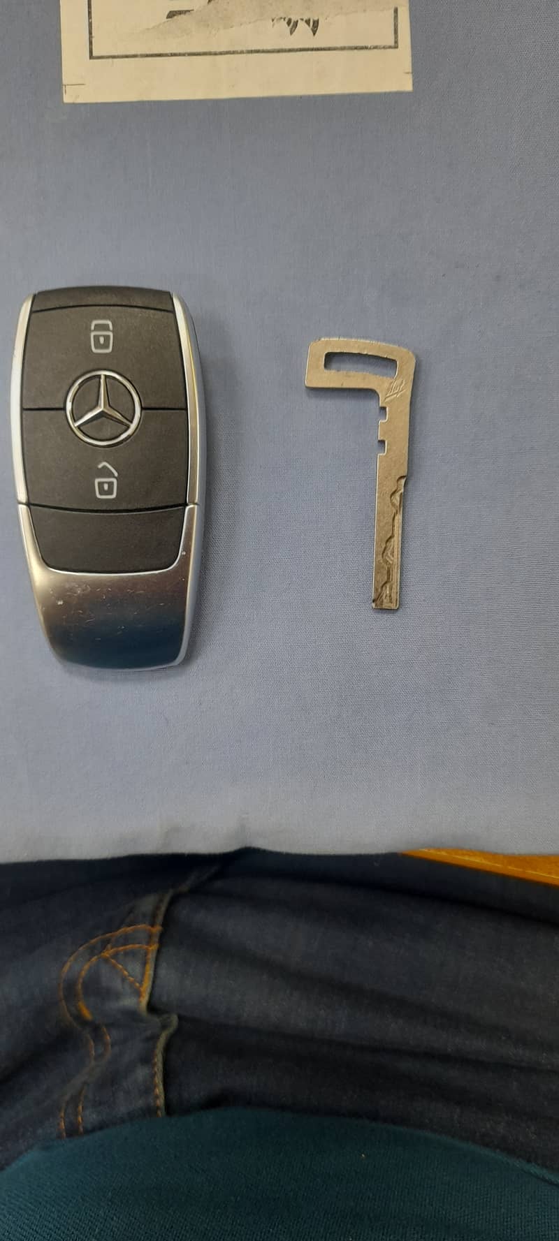 Mercedes Benz A220 2019 key 2