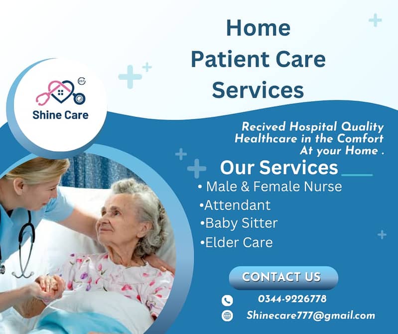 Male & Female Patient Care / attendant / Baby Sitter / Nurses/ Maids 2