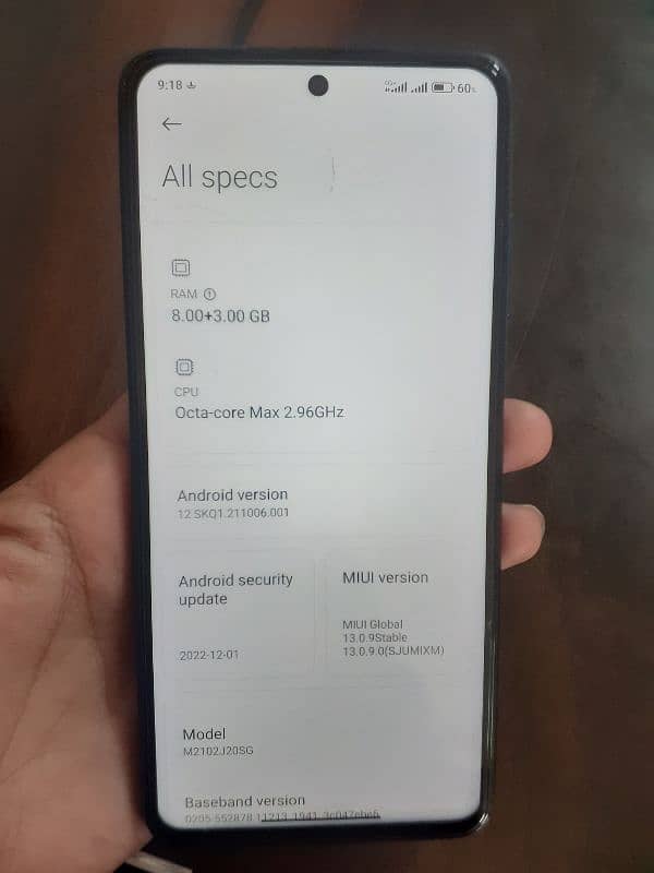 Redmi Poco X3 Pro Official Pta approved 6