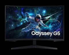 Samsung 27" Odyssey G5 Curved 165hz 2k Monitor