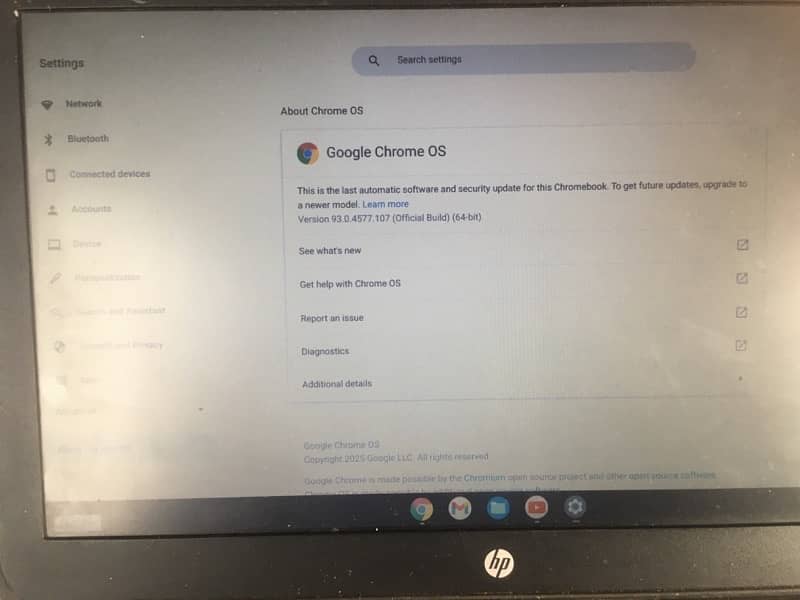 chromebook hp original condition all ok 3