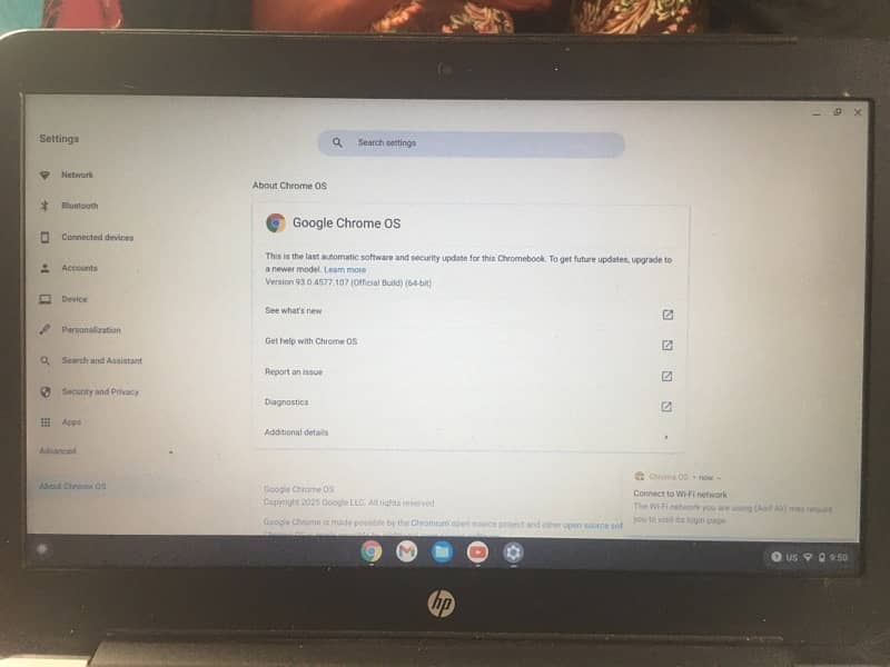 chromebook hp original condition all ok 4