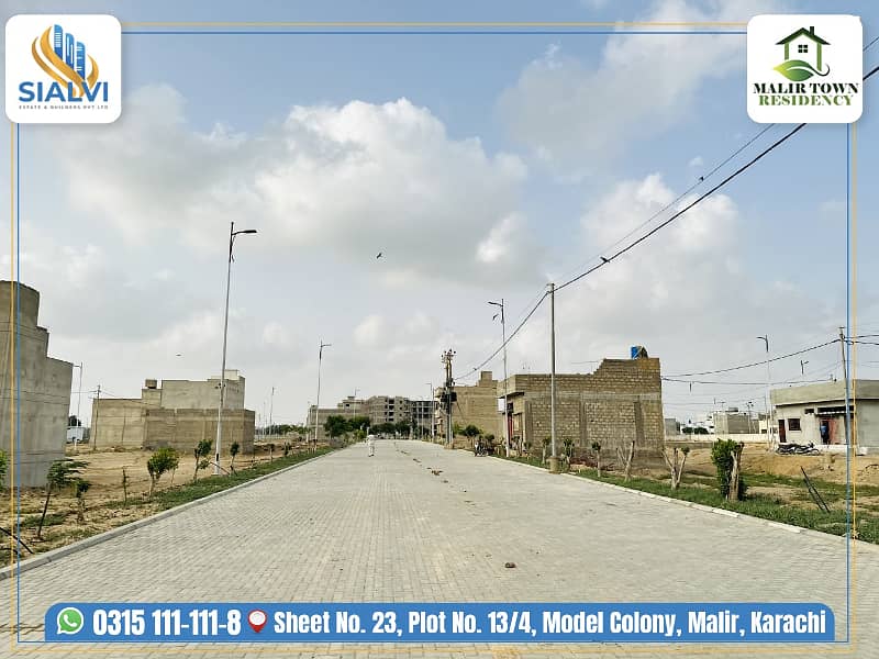 Plot For Sale In Malir Town Residency Phase 1 Saifullah Sialvi Estate And Builders Pvt Ltd 1