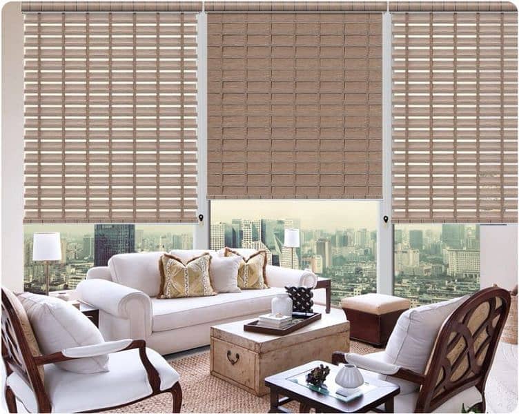 Roller window blind,Zebra window blind, wooden blind, vertical blind 7