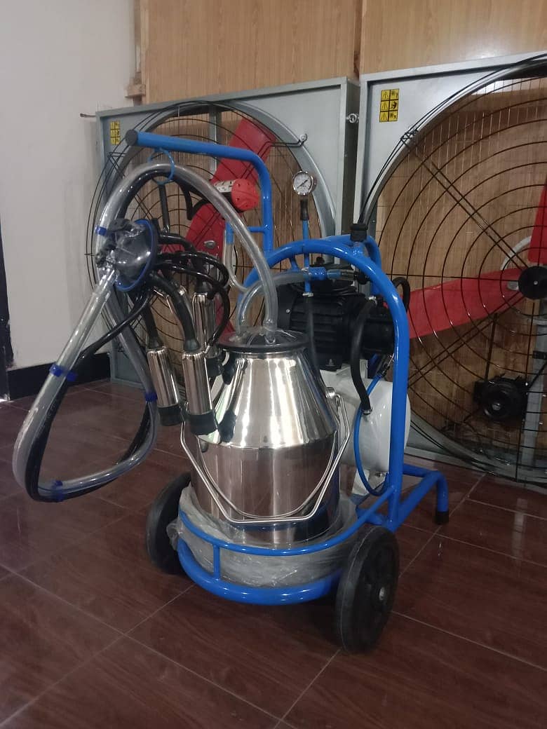 milking machine oil bas vacuum tank 1