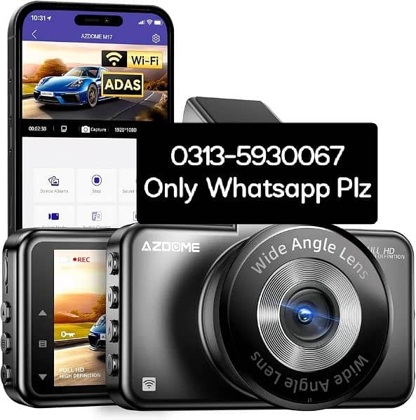 WiFi dash camera fhd adzome Amazon imported 0