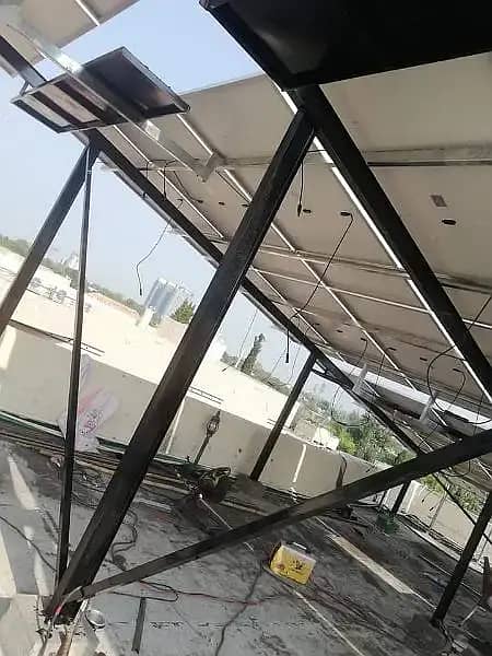 Solar Structure Installation Service On 14 Gauge Pipe 0