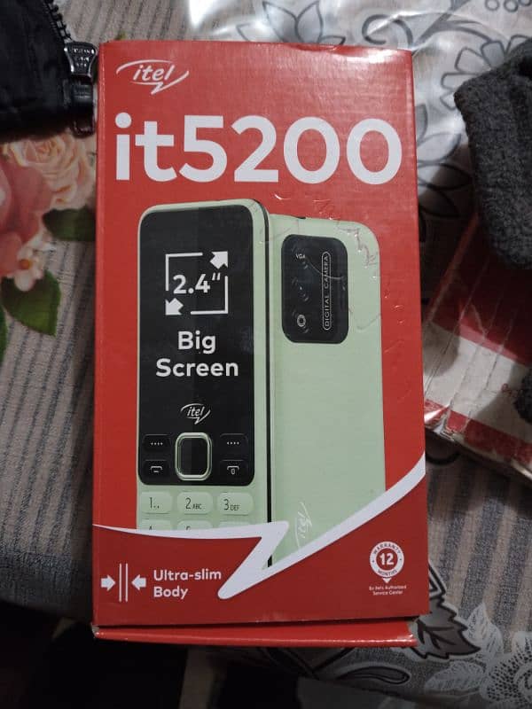 Itel  it5200 Black Colour 0