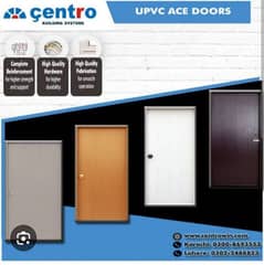 PVC Door water proof with frame & without frame