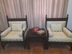 5 seater sofa and tables