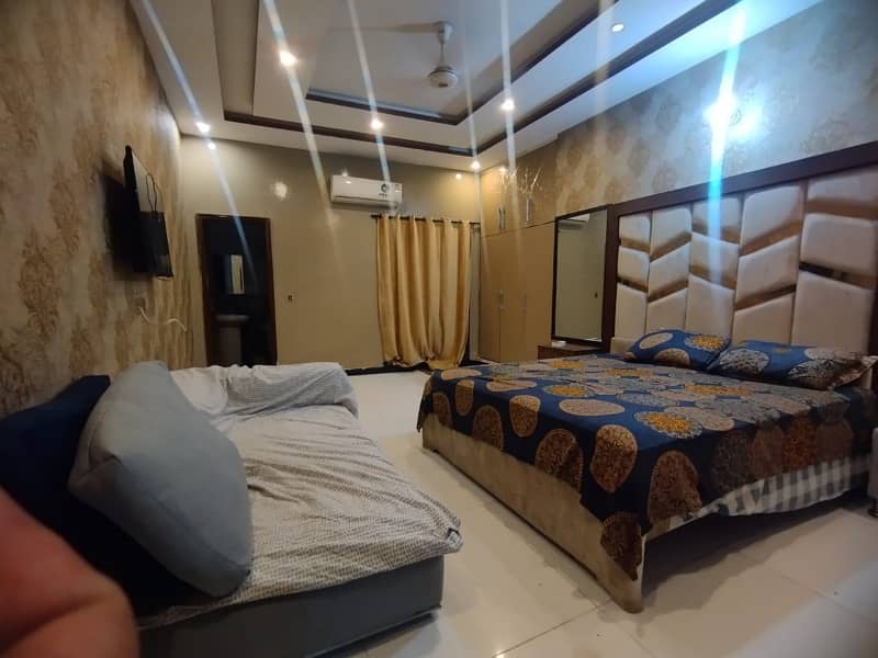 Fully Furnished Lower Portion For Rent In Cavarly Extension 3 Bed Attach Bathroom TV Lough All Bills Are Included But Electricity Is Separate in5 december 6