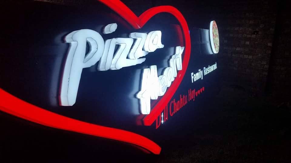 Neon 3d signboard | Acrylic sign | Panaflex printing & signage 11