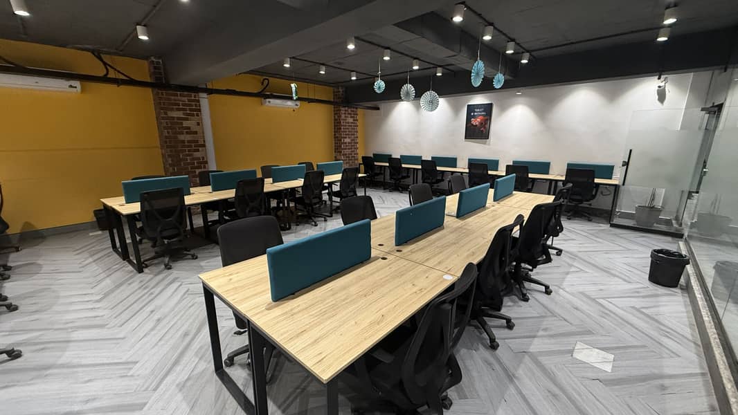 Shah Jee Estate Offerz Furnished Office Available For Rent It'S A Wonderful Option For Furnished Office In The Heart Of The Lahore City. Easy Approach From Anywhere In Gulberg.  Fully Furnished Office With Brand-new Furniture 11