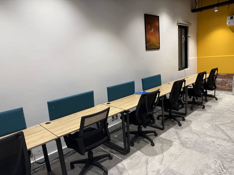 Shah Jee Estate Offerz Furnished Office Available For Rent It'S A Wonderful Option For Furnished Office In The Heart Of The Lahore City. Easy Approach From Anywhere In Gulberg.  Fully Furnished Office With Brand-new Furniture 12