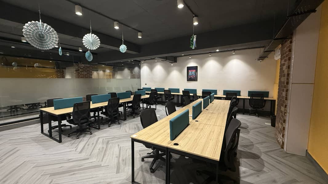 Shah Jee Estate Offerz Furnished Office Available For Rent It'S A Wonderful Option For Furnished Office In The Heart Of The Lahore City. Easy Approach From Anywhere In Gulberg.  Fully Furnished Office With Brand-new Furniture 40