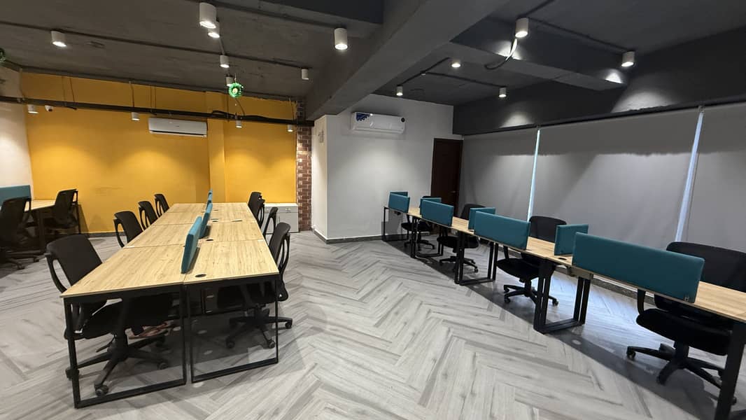 Shah Jee Estate Offerz Furnished Office Available For Rent It'S A Wonderful Option For Furnished Office In The Heart Of The Lahore City. Easy Approach From Anywhere In Gulberg.  Fully Furnished Office With Brand-new Furniture 41