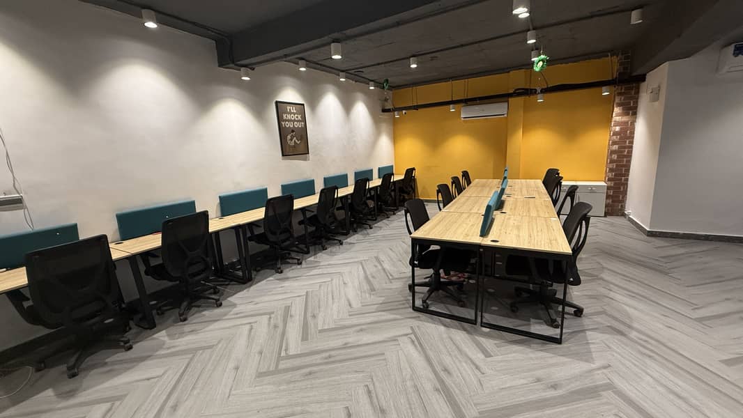 Shah Jee Estate Offerz Furnished Office Available For Rent It'S A Wonderful Option For Furnished Office In The Heart Of The Lahore City. Easy Approach From Anywhere In Gulberg.  Fully Furnished Office With Brand-new Furniture 42