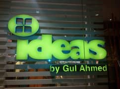 Neon 3d signboard | Acrylic sign | Panaflex printing & signage