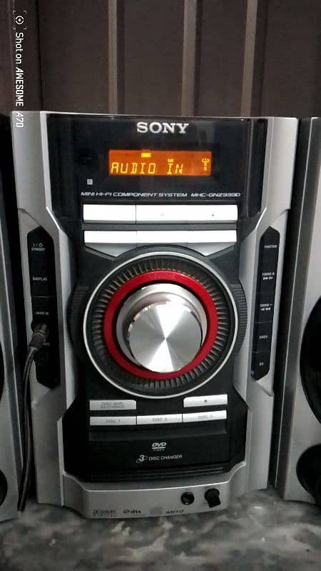 Sony MHC Gnz333d hi-fi DVD sound system lush condition 5