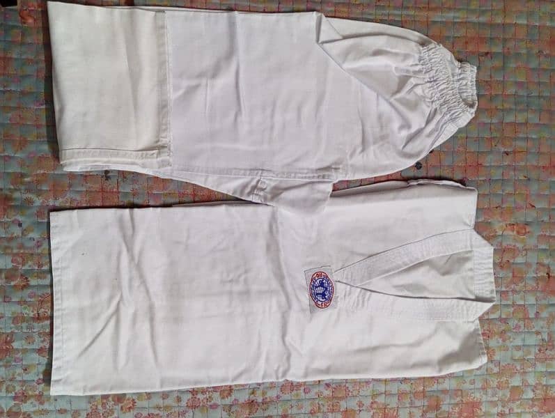 taekwondo uniform. medium size . 2