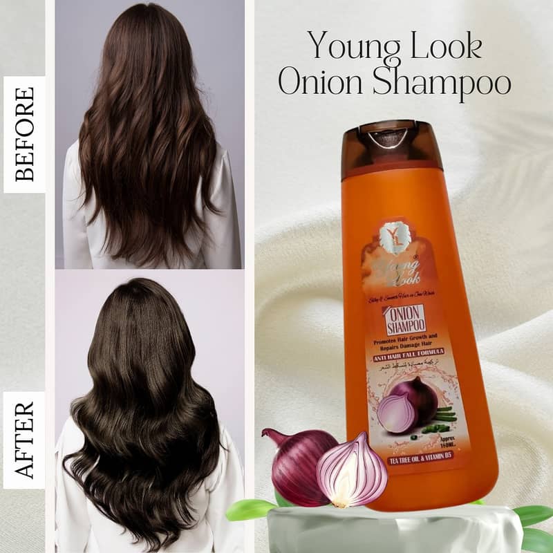 Young Look Onion Shampoo®  180ML 3