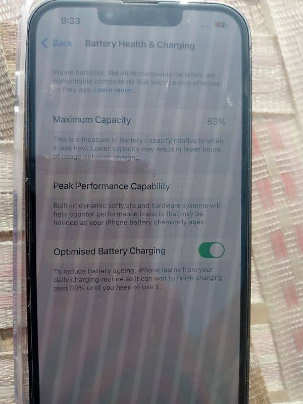 I phone 13pro condition 10by10 3