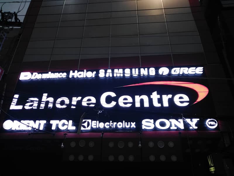 Neon 3d signboard | Acrylic sign | Panaflex printing & signage 6