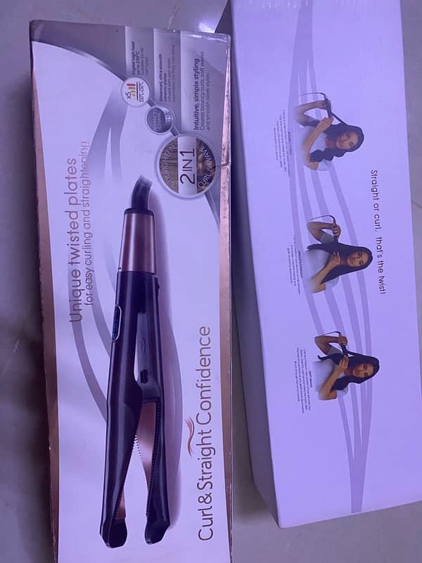 Imported professional hair ,hair curler straightener and curler 18