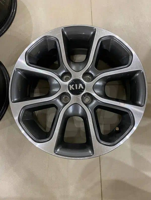 Kia Picanto GT Line OEM Alloy Rims Wheels with tires 0