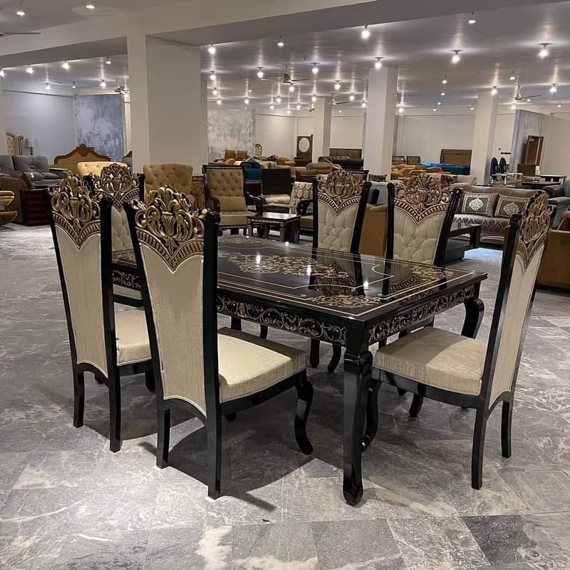 Dining Table//4 Seater,6 Seater & 8 seater Dining Table//Wooden Dining 13