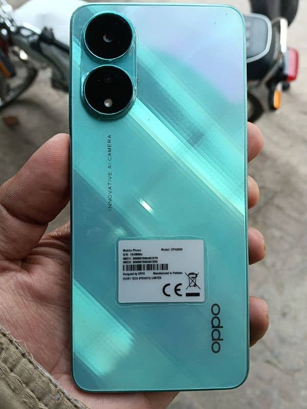 oppo a78 8/256 good condition argent for sale 0