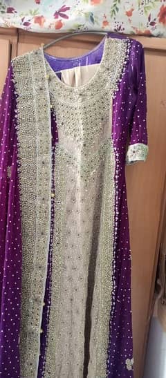 used purple and silver maxi