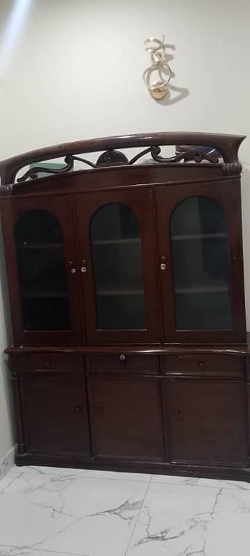 crockery cupboard in good condition 1