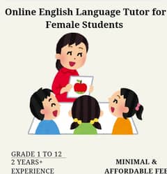 Online english language tutor for female students