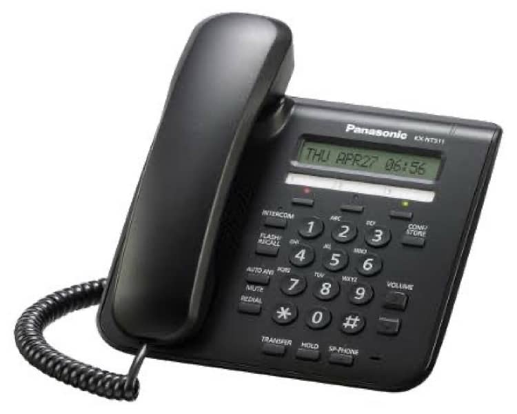 Panasonic ip pbx iphones analog Pabx telephone exchange office system 6