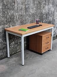 Elegant Wooden Study Table – Simple & Stylish,Modern Space-Saving 8