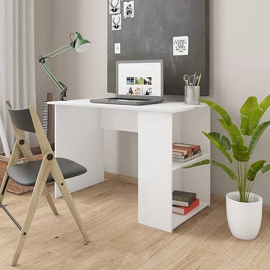 Elegant Wooden Study Table – Simple & Stylish,Modern Space-Saving 14