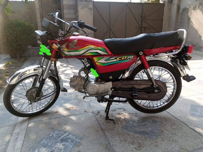 Honda 70 2022/23 model 1