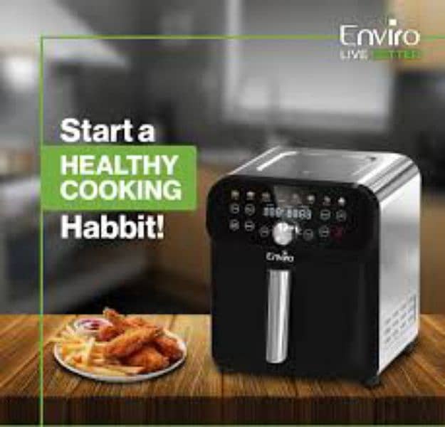 Air Fryer Enviro New Condition 3 days used only 3