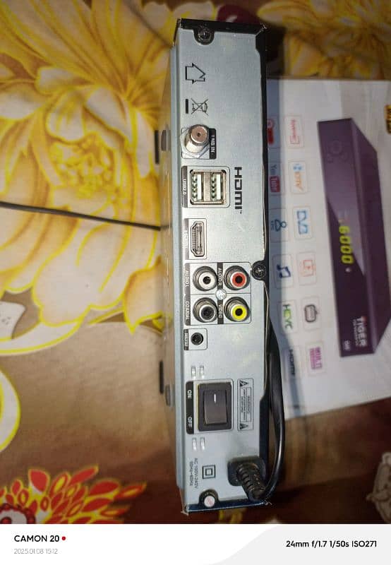 Use Dish 5fitt full setup original Tiger t20 1