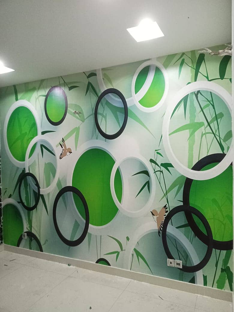 3D Wallpaper| Canvas sheet| Flex Wallpaper|3D wall panels| Pvc panels 18