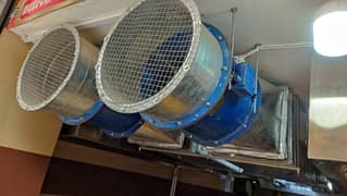 AIR COOLER PIPING AND DUCTING (AHU AND FCU DUCTS)