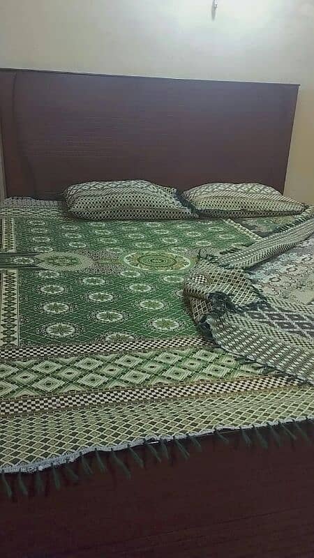 Queen Size Bed with Matress 1