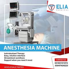 Anesthesia machines machine .