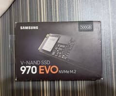 Samsung evo 970 NVME SSD 500gb brand new box pack