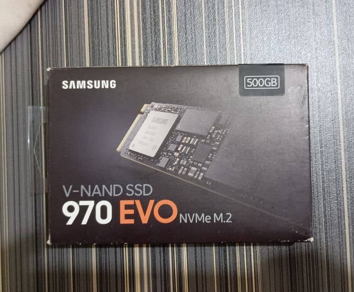 Samsung evo 970 NVME SSD 500gb brand new box pack 0