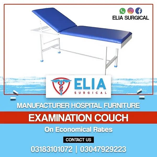 Examination couch in factory rates 0